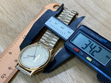 Load image into Gallery viewer, Hamilton Aircraft UA 9812U Men Gold Tone Swiss Analog Quartz Watch Hour~New Batt
