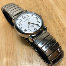 Load image into Gallery viewer, Vintage Carriage By Time Lady Classic Silver Analog Quartz Watch Hour~New Batter
