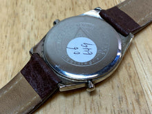 Load image into Gallery viewer, Vintage GUESS Indiglo Mens Leather Barrel Analog Quartz Watch Hours~New Battery
