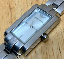 Load image into Gallery viewer, Emporio Armani AR5433 Lady Steel Rectangle Analog Quartz Watch Hours~New Battery
