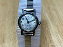 Load image into Gallery viewer, Vintage Benrus Lady Textured Dial Silver Swiss Hand-Wind Mechanical Watch Hours
