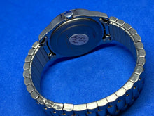 Load image into Gallery viewer, Timex Indiglo Men Silver Black Military Dial Analog Quartz Watch Hours~New Batt
