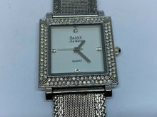 Load image into Gallery viewer, Saint James Men Lady Rhinestone Square Mesh Analog Quartz Watch Hour~New Battery
