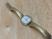 Load image into Gallery viewer, Vintage Elgin Lady 17 Jewels Gold Tone Barrel Hand-Wind Mechanical Watch Hours
