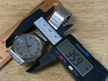 Load image into Gallery viewer, Vintage Bucherer Swiss Men Silver Steel Analog Quartz Watch Hour~Date~New Batter
