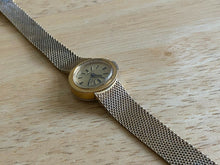 Load image into Gallery viewer, VTG Tempus Lady 21 Jewels Gold Tone 10k GF Band Hand-Wind Mechanical Watch Hours
