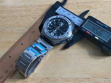 Load image into Gallery viewer, Casio Illuminator MWA-100H Men Silver 100m Analog Quartz Watch Hours~New Battery
