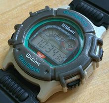 Load image into Gallery viewer, Vintage Wilson Trailsman Men Digital Quartz Alarm Chrono Watch Hours~New Battery
