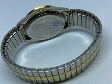 Load image into Gallery viewer, Vintage Sharp Japan Men Dual Tone Analog Quartz Watch Hours~Day Date~New Battery
