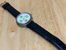 Load image into Gallery viewer, Henson Kermit Collection Men Silver Leather Analog Quartz Watch Hour~New Battery
