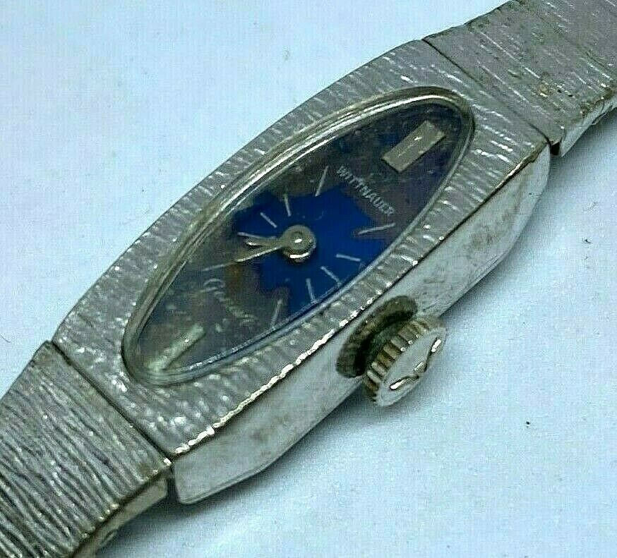 Vintage Wittnauer-Longines Lady 10k RGP GF Bnad Hand-Wind Mechanical Watch Hour