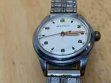 Load image into Gallery viewer, Vintage Westfield Swiss Mens Military Style Hand-Wind Mechanical Watch Hours
