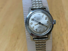 Load image into Gallery viewer, VTG Caravelle Bulova Lady Classic Silver Stretch Hand-Wind Mechanical Watch Hour
