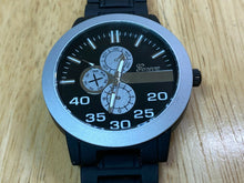 Load image into Gallery viewer, Unused Stylish Geneva Mens High Quality Black Analog Quartz Watch Hours~New Batt
