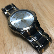 Load image into Gallery viewer, US Polo Assn Mens Gold-Black Japan Movt Analog Quartz Watch Hours~New Battery
