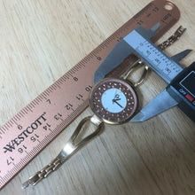 Load image into Gallery viewer, G By GUESS Lady Rose Gold Tone Rhinestone Analog Quartz Watch Hours~New Batt
