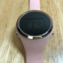 Load image into Gallery viewer, Unbranded Lady Pink Black Reverse LCD Digital Alarm Chrono Watch Hour~New Batter
