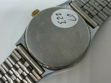 Load image into Gallery viewer, Vintage Microma Reporter Mens Dual Tone Swiss Analog Quartz Watch Hours~New Batt
