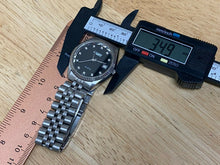 Load image into Gallery viewer, Lord Harris Mens 100m Diamonds Fluted Bezel Analog Quartz Watch Hour~New Battery
