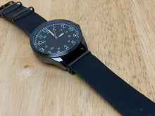 Load image into Gallery viewer, Unused FMD Mens Black Military Dial NATO Strap Analog Quartz Watch Hour~New Batt
