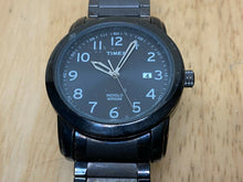 Load image into Gallery viewer, Unused Timex Indiglo T2P135 Men 50m Black Analog Quartz Watch Hour~Date~New Batt
