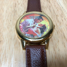 Load image into Gallery viewer, TEC&amp;SMT Gone With The Wind Mens Gold Tone Analog Quartz Watch Hours~New Battery
