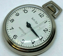 Load image into Gallery viewer, Vintage Westclox Pocket Bull&#39;s Eye Mens Hand-Wind Mechanical Pocket Watch Hours
