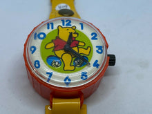 Load image into Gallery viewer, VTG Disney Winnie Pooh Bear Moving Bees Kids Toy Hand-Wind Mechanical Watch Hour
