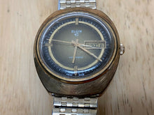 Load image into Gallery viewer, Vintage Elgin Swiss Mens Gold Tone Self-Winding Automatic Watch Hours~Day Date
