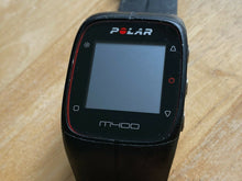 Load image into Gallery viewer, Polar M400 Mens Black Digital GPS Fitness Tracker Quartz Smart Watch Hours
