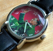 Load image into Gallery viewer, Vintage Chairman Mao Waving Hand Men Silver Hand-Wind Mechanical Watch Hours~Run
