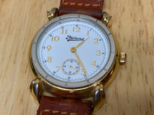 Load image into Gallery viewer, Vintage Merona Mens Gold Tone Small Second Analog Quartz Watch Hours~New Battery
