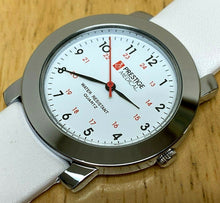 Load image into Gallery viewer, Unused Prestige Medical Men Lady Silver White Analog Quartz Watch Hours~New Batt
