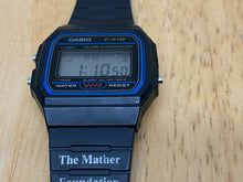 Load image into Gallery viewer, Casio F-91W Mens Black LCD Digital Alarm Chrono Quartz Watch Hours~New Battery
