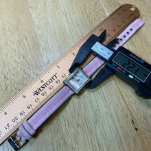 Load image into Gallery viewer, Vintage BMW Lady Pink Ribbon Rhinestone Analog Quartz Watch Hour~New Battery
