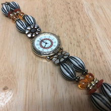 Load image into Gallery viewer, Vintage LA Express Lady Ornate Bezel Gold Tone Analog Quartz Watch Hour~New Batt
