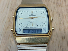 Load image into Gallery viewer, Vintage Armitron 20/3274C Men Analog Digital Alarm Chrono Watch Hour~New Battery
