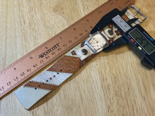 Load image into Gallery viewer, Fossil JR-9011 Lady 50m Wide Leather Bund Band Steel Quartz Watch Hours~New Batt
