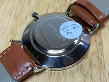 Load image into Gallery viewer, New Sprezza New York Men Silver White Slim Analog Quartz Watch Hours~New Battery
