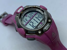 Load image into Gallery viewer, Timex Ironman Men Lady Purple Silver Digital Alarm Chrono Watch Hour~New Battery
