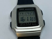 Load image into Gallery viewer, Casio F-201WA Men Silver Barrel Digital Alarm Chrono Quartz Watch Hours~New Batt
