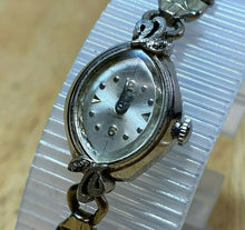 Load image into Gallery viewer, VTG Vulcain Lady Real Diamonds Gold Filled Band Hand-Wind Mechanical Watch Hours
