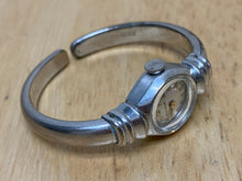 Load image into Gallery viewer, Vintage Bulova Lady 10k RGP 1/10 GF Cuff Bangle Hand-Wind Mechanical Watch Hours
