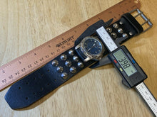 Load image into Gallery viewer, Wrangler Men Studded Bund Band Moving Bezel Analog Quartz Watch Hour~New Battery
