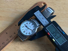 Load image into Gallery viewer, Nice Timex Men 30m Railroad Style Analog Quartz Watch Hours~Day Date~New Battery

