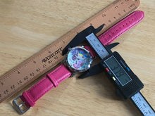 Load image into Gallery viewer, Bertha Lady Rhinestone Ocean Life Leather Analog Quartz Watch Hours~New Battery
