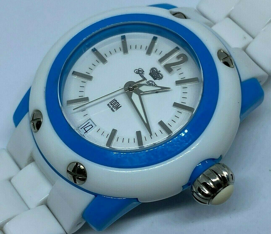 Glam Rock Miss Miami Beach M Lady 100m Analog Quartz Watch Hour~Date~New Battery