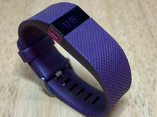 Load image into Gallery viewer, Fitbit Charge FB405 Black Purple Sports Watch Hours Fitness Activity Tracker
