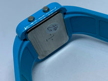 Load image into Gallery viewer, Square 1:Face Mirror Modern Blue LED Digital Quartz Watch Hours~Date~New Battery
