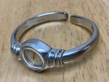 Load image into Gallery viewer, Vintage Bulova Lady 10k RGP 1/10 GF Cuff Bangle Hand-Wind Mechanical Watch Hours
